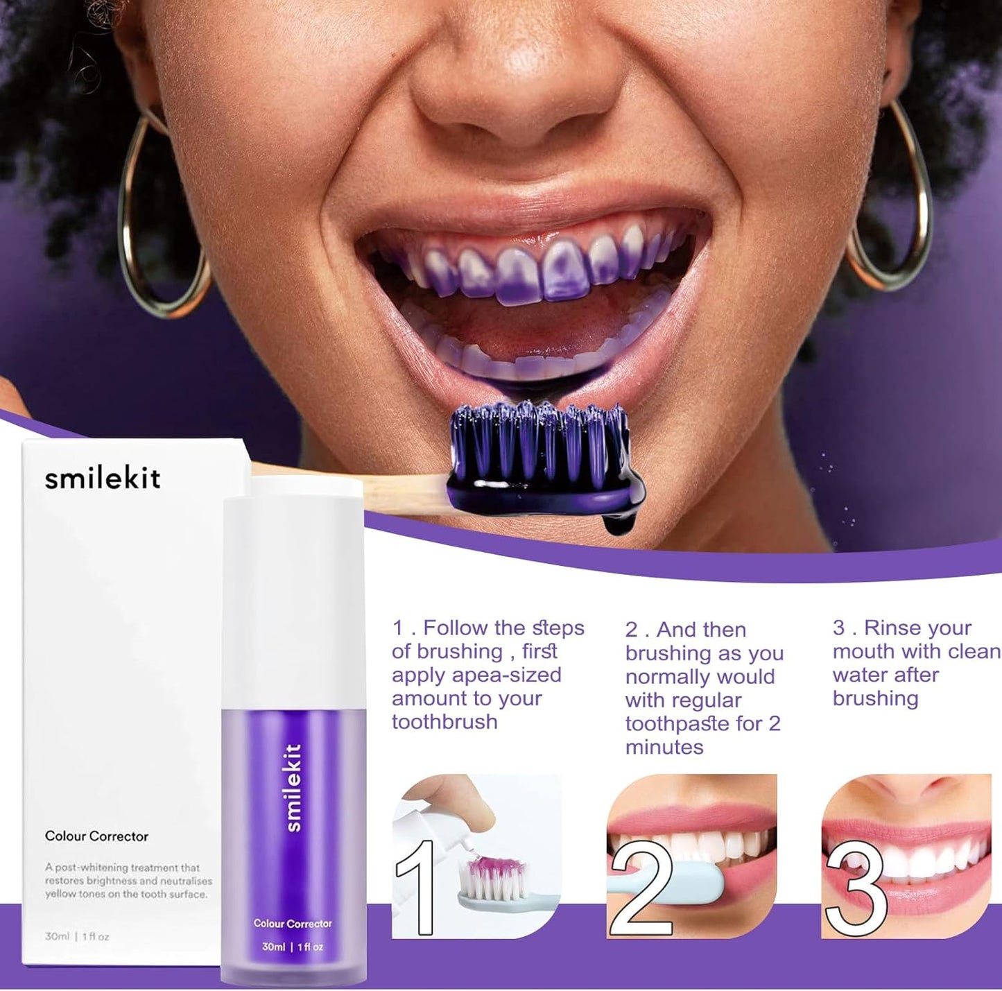1+1 FREE|HeroSmilekit – Teeth Whitening Kit